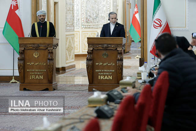 دیدار وزیر خارجه عمان با وزیر خارجه ایران