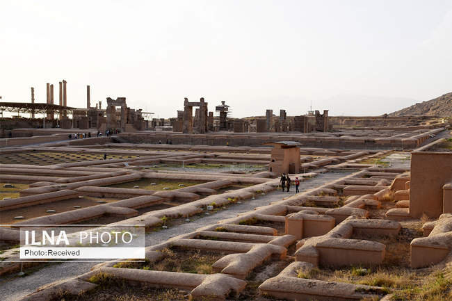 تخت جمشید در نوروز 1400