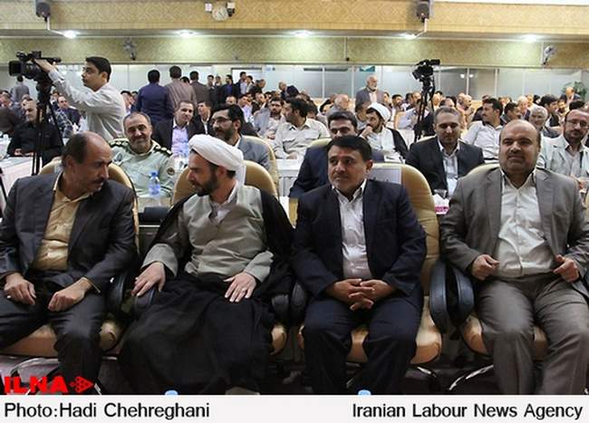 مراسم معارفه آقای سیاری فرماندار شهرستان قم و تقدیر از زارعی کوشا