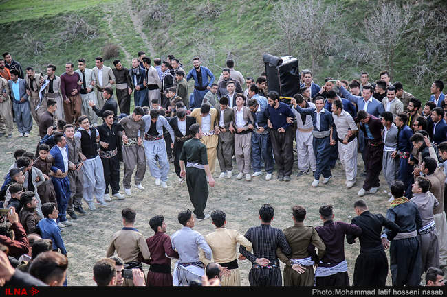 مراسم نوروز در روستای سالیان/سنندج