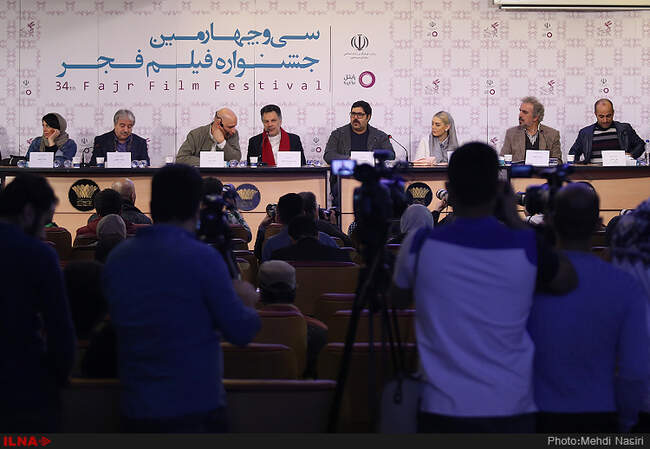 نشست خبری فیلم آبنبات چوبی به کارگردانی امان منطقی