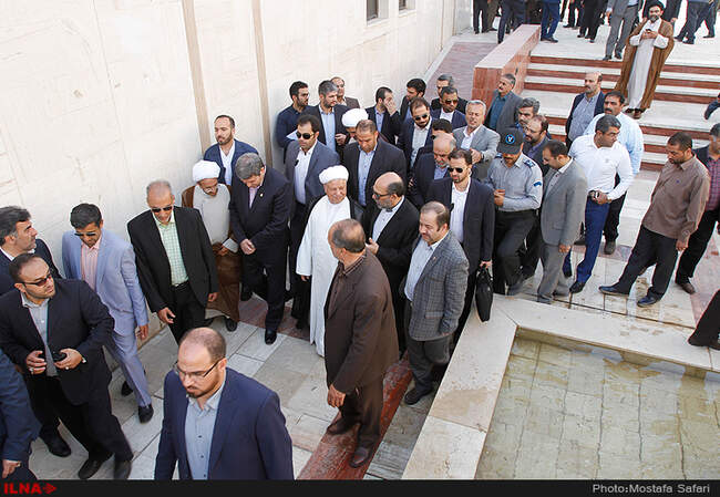 بازدید آیت الله هاشمی رفسنجانی از چند طرح در دانشگاه آزاد اسلامی واحد مشهد 