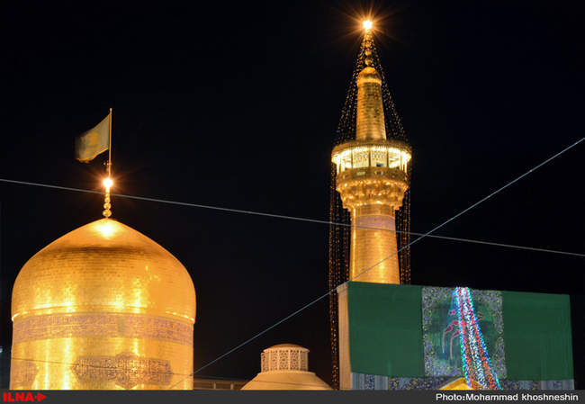 آذین بندی حرم مطهر امام رضا (ع)