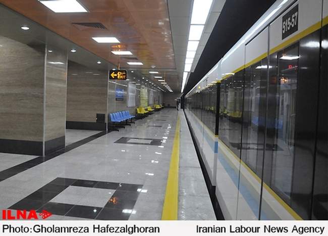 افتتاح نیمه جنوبی خط ۳ متروی تهران