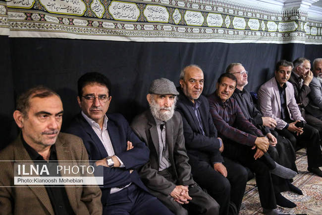 مراسم عزاداری ماه محرم با حضور هنرمندان