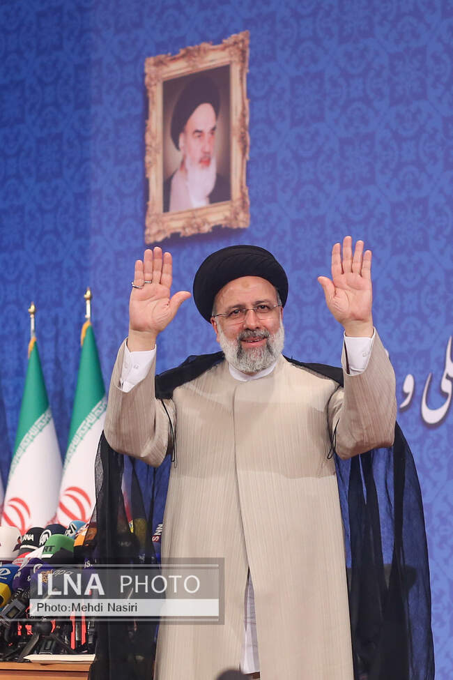 اولین نشست خبری سیدابراهیم رئیسی"رئیس جمهور منتخب"