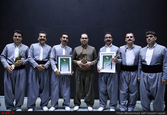 مراسم اختتامیه هشتمین جشنواره دف نوای رحمت