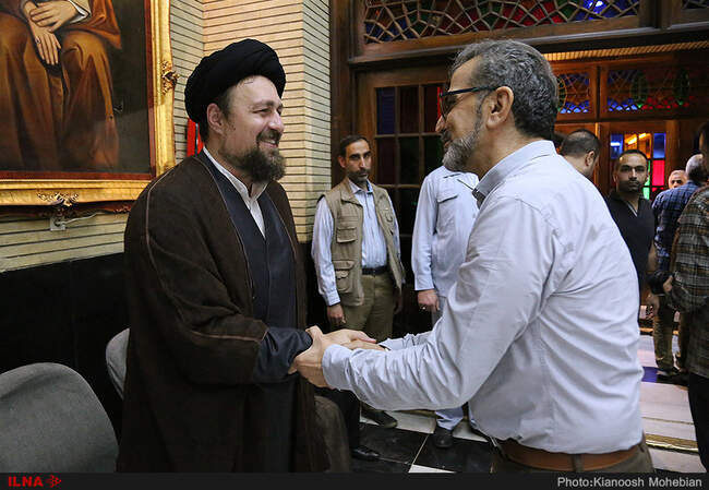 گزارش تصویری حضور شخصیت‌های سیاسی در مراسم ترحیم مادر حجت‌الاسلام محتشمی‌پور
