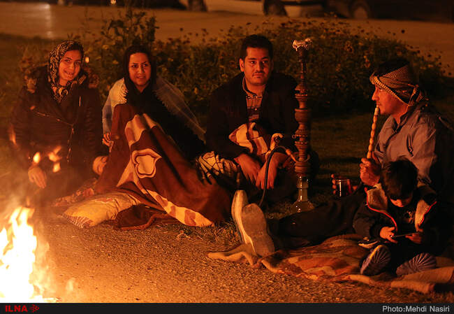 دومین شب خانه به دوشی در کرمانشاه