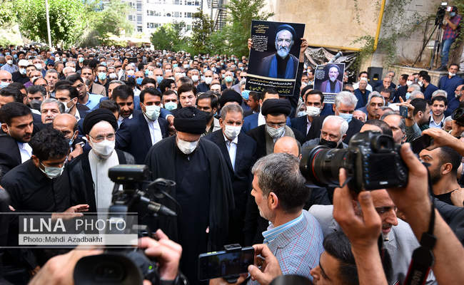 مراسم تشییع پیکر حجت‌الاسلام سید محمود دعایی