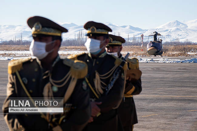 بازگشت پیکر چهار شهید دفاع مقدس به آذربایجان‌غربی