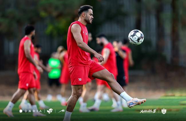 گزارش تصویری تمرین پرنشاط پرسپولیس زیر نظر کادر فنی