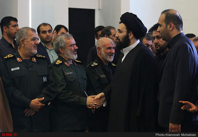 مراسم ترحیم پدر سردار سلیمانی
