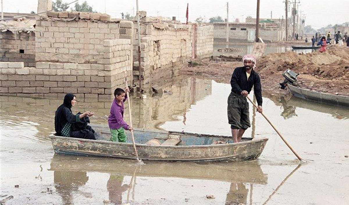 توزیع بیش از ۴۰۰ بسته کمک‌های مردمی گیلان در بین هموطنان خوزستانی