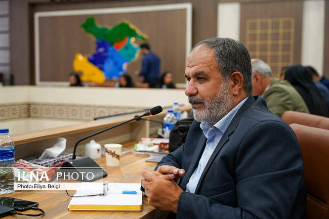 نشست خبری مدیرعامل شرکت شهرک‌های صنعتی قزوین به مناسبت روز خبرنگار
