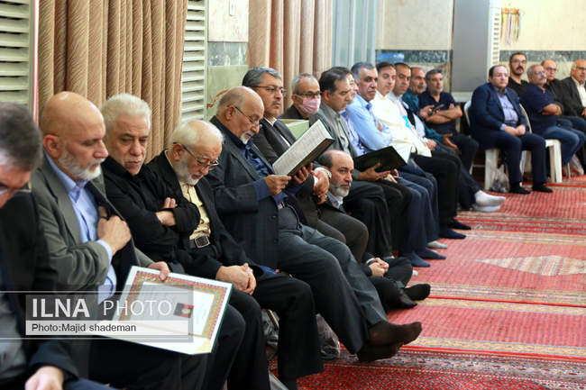 مراسم ختم مادر احمد مسجدجامعی 