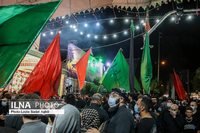  شب تاسوعا 1400 در محله عراقی های تهران