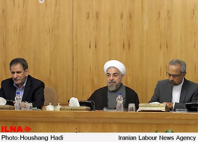 جلسه امروز هیئت دولت