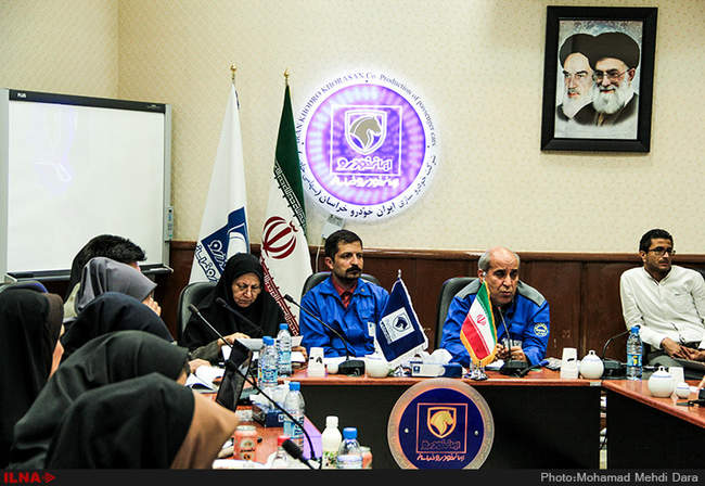 بازدید خبرنگاران از خط تولید ایران خودرو و رونمایی از خودرو هایما