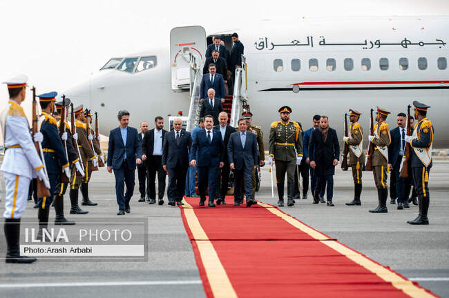  ورود نخست وزیر عراق به تهران