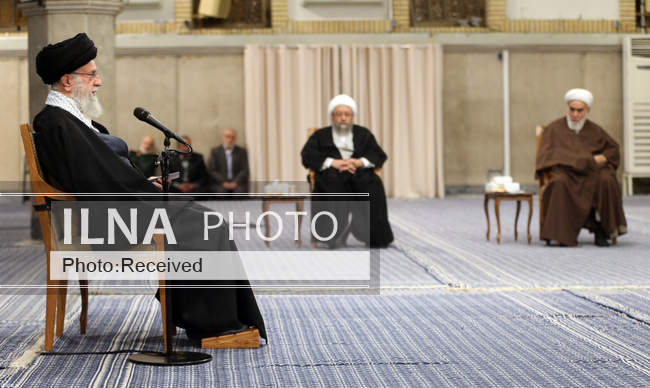 دیدار رئیس و اعضای مجلس خبرگان رهبری با رهبر انقلاب