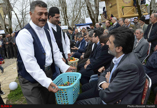 برگزاری جشنواره سمنوپزان در رودبار 