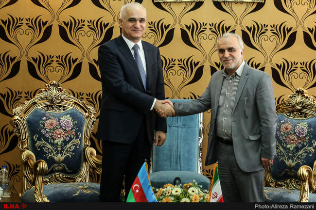 دیدار وزیر اقتصاد جمهوری آذربایجان با وزیر امور اقتصاد و دارایی