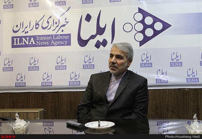حضور محمدباقر نوبخت سخنگوی دولت در خبرگزاری کارایران( ایلنا) 