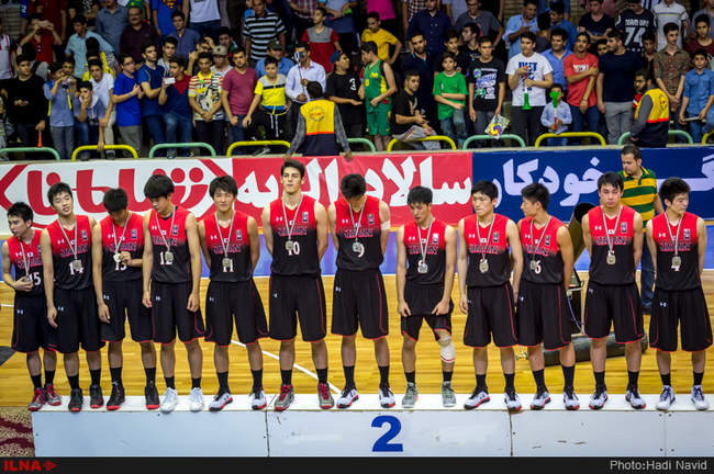 بیست و چهارمین دوره مسابقات بسکتبال قهرمانی جوانان آسیا: ایران - ژاپن