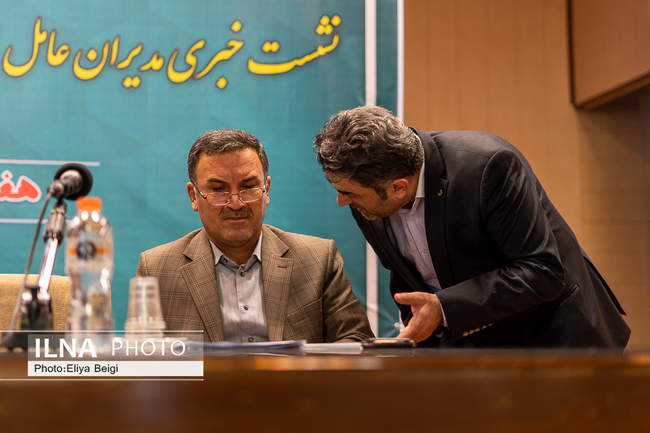 نشست خبری مدیران عامل صنعت آب و برق استان قزوین