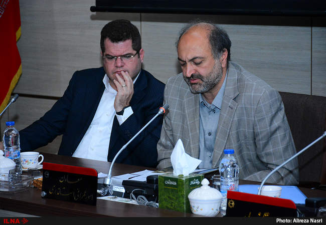 نشست شورای هماهنگی مدیریت بحران بعد از سیل در استان قزوین