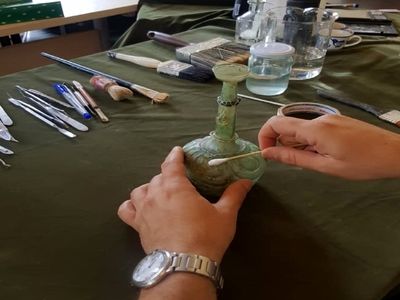 مرمت آثار موزه آبگینه و سفالینه شروع می‌شود