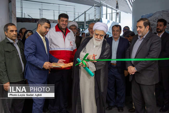 مراسم افتتاحیه نمایشگاه هنری نغمه‌های بی صدا