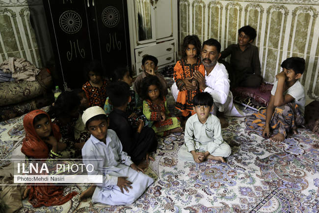 روستای پزم تیاب سیستان و بلوچستان بعد از سیل