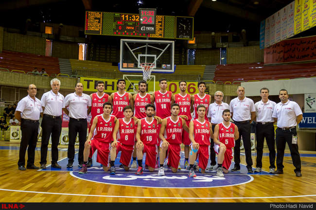 بیست و چهارمین دوره مسابقات بسکتبال قهرمانی جوانان آسیا: ایران - اندو