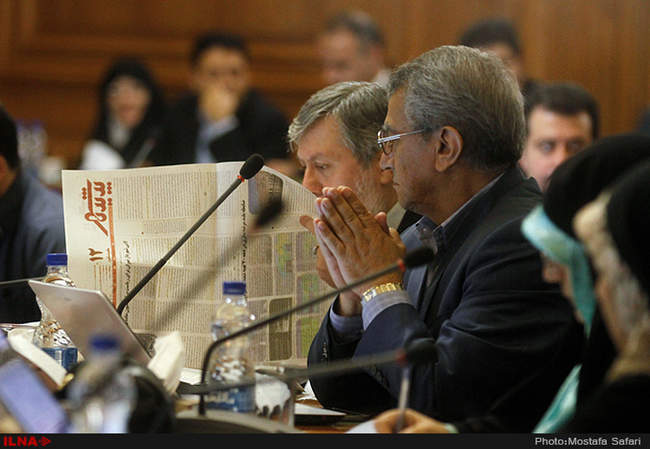 جلسه انتخابات هیئت رئیسه شورای شهرتهران