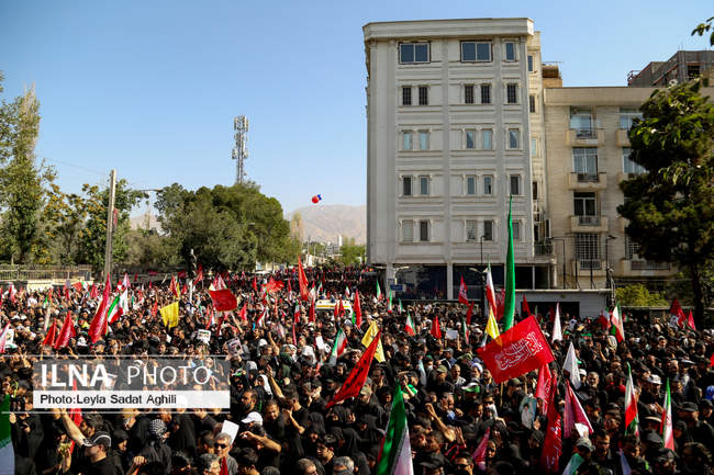 دومین روز مراسم وداع با رهبر شهید انقلاب در مصلای تهران/ 10