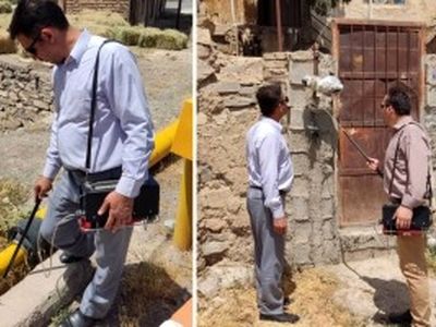 نشت یابی بیش از ۱۱ هزار کیلومتر از خطوط گاز در گیلان