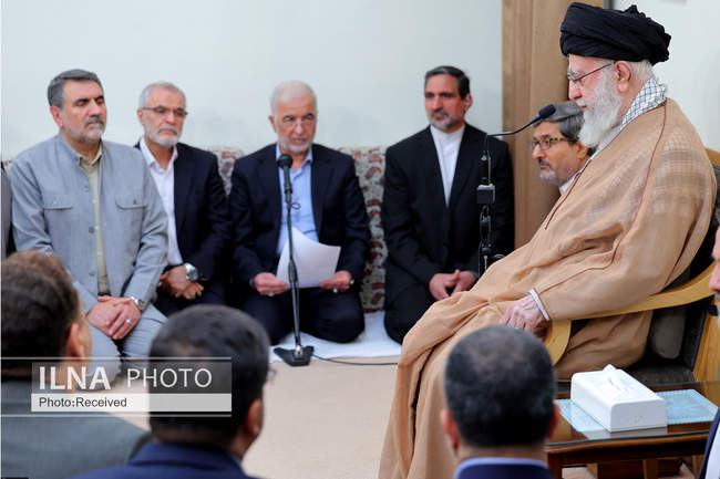 حضرت آیت الله خامنه‌ای در دیدار با وزیر کشور و استانداران