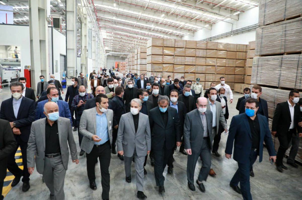 افتتاح یک واحد تولیدی در شهرک کاسپین قزوین 