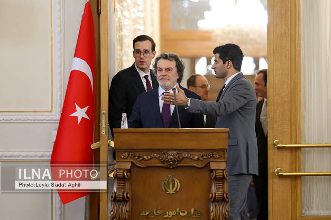 دیدار وزرای امور خارجه ایران و ترکیه