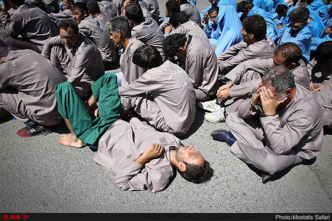 گزارش تصویری از دستگیری سارقان حرفه‌ای، خرده‌فروشان و معتادان متجاهر