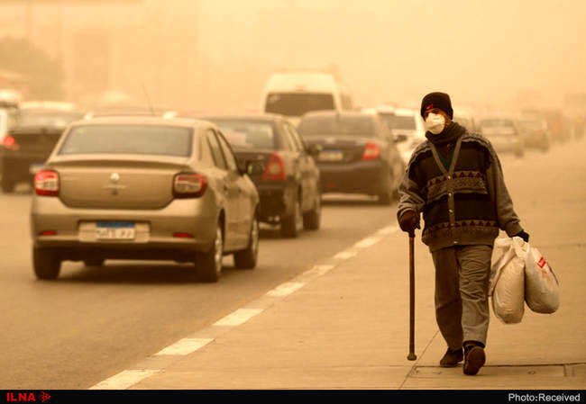 مصر در تصرف طوفان شن