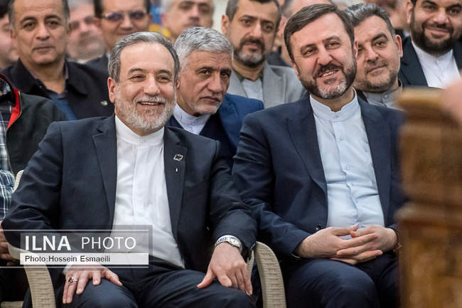 تجدید میثاق وزیر و کارکنان وزارت امور خارجه با آرمان‌های امام راحل