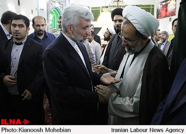 مراسم ختم پدر حیدر مصلحی وزیر اسبق اطلاعات