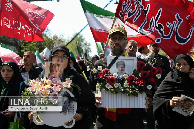 مراسم اربعین رهبر شهید انقلاب در تهران / 2