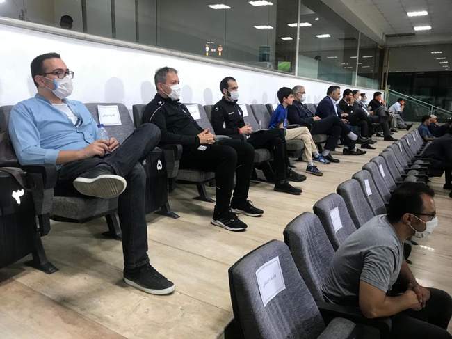 اسکوچیچ مهمان ویژه بازی استقلال و سایپا (تصاویر)