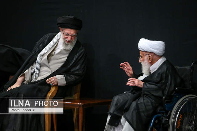 مراسم بزرگداشت شهدای جنگ تحمیلی ۱۲روزه با حضور رهبر معظم انقلاب