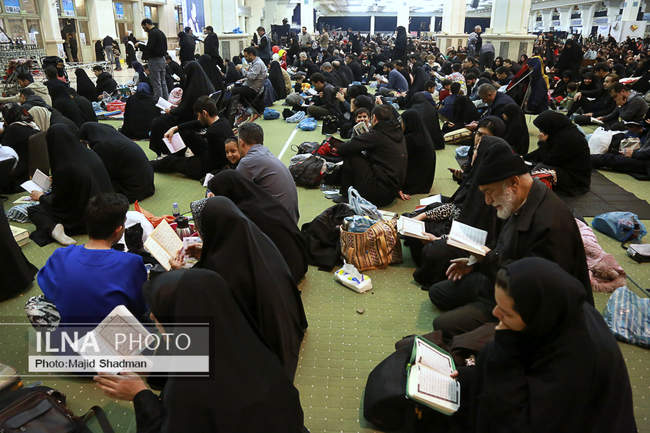 احیای شب بیست و سوم رمضان در مصلای تهران