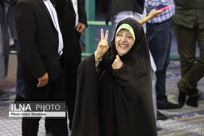 انتخابات چهاردهمین دوره ریاست جمهوری در حسینیه جماران